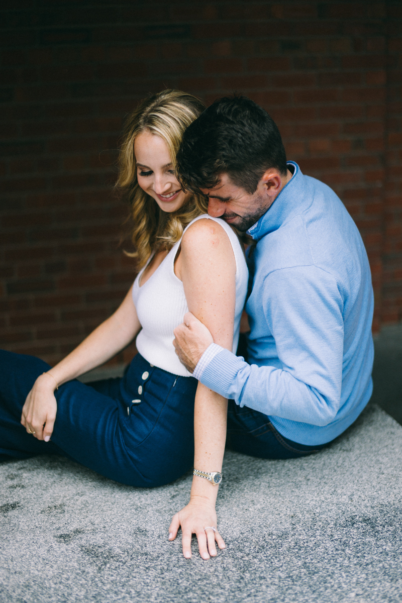 Portland Maine engagement photographs