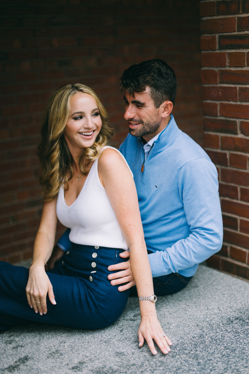 Portland Maine engagement photographs