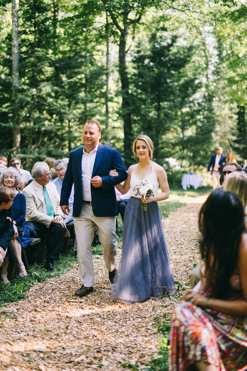 Beach and Forest Island Wedding