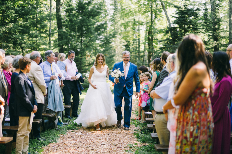 Beach and Forest Island Wedding