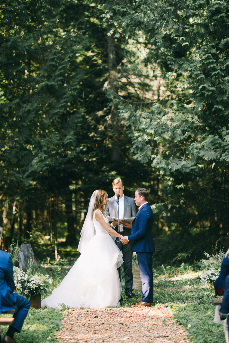 Beach and Forest Island Wedding