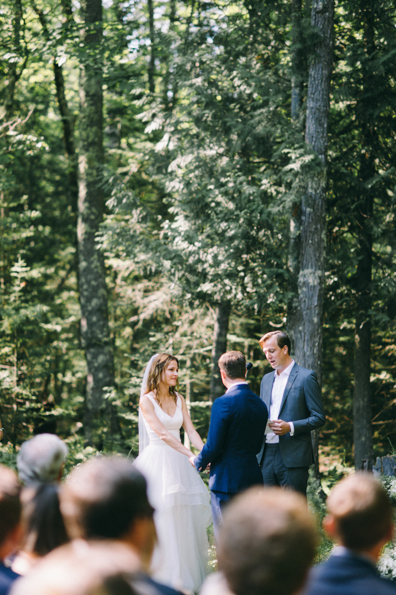 Beach and Forest Island Wedding