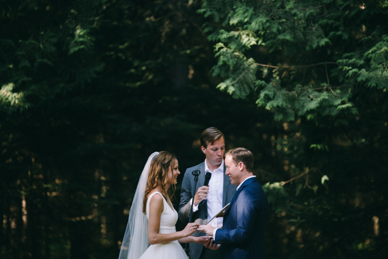 Beach and Forest Island Wedding