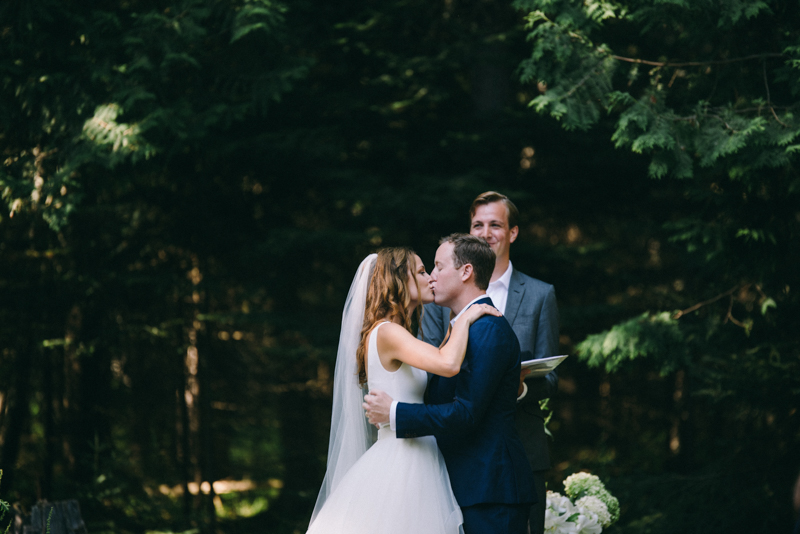 Beach and Forest Island Wedding