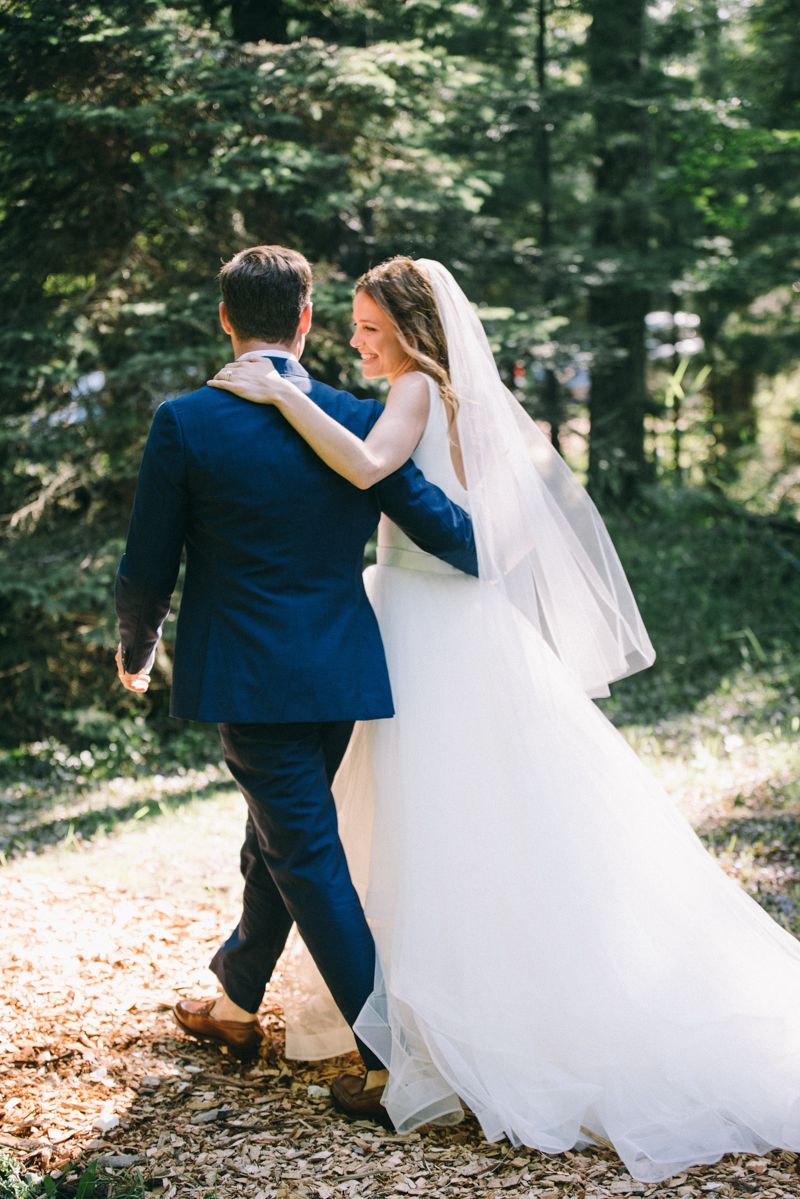 Beach and Forest Island Wedding