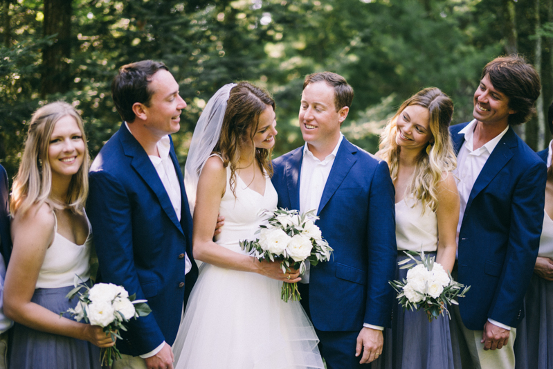 Beach and Forest Island Wedding