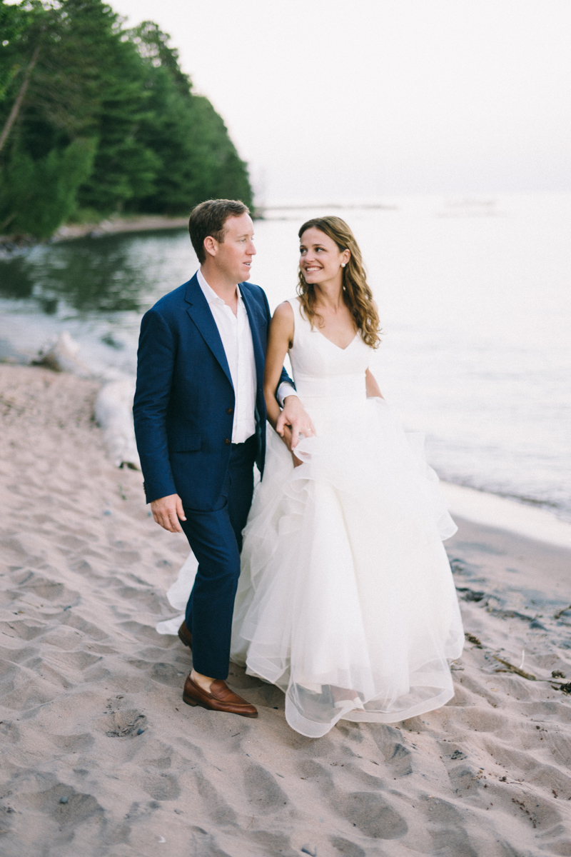 Forest Waterfront Island Wedding 