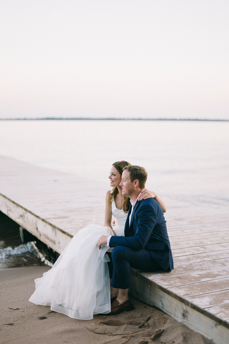 Forest Waterfront Island Wedding 