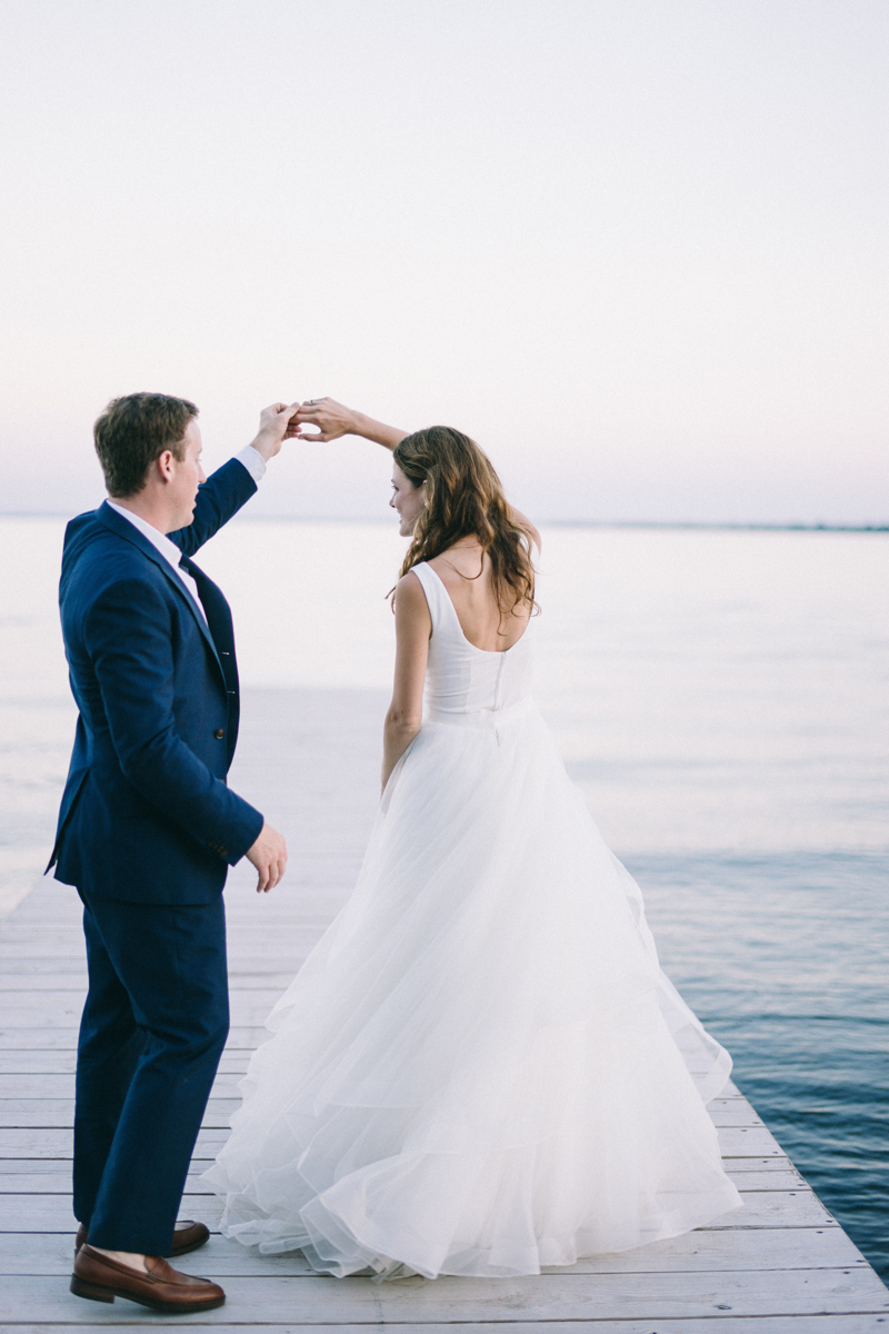 Beach and Forest Island Wedding