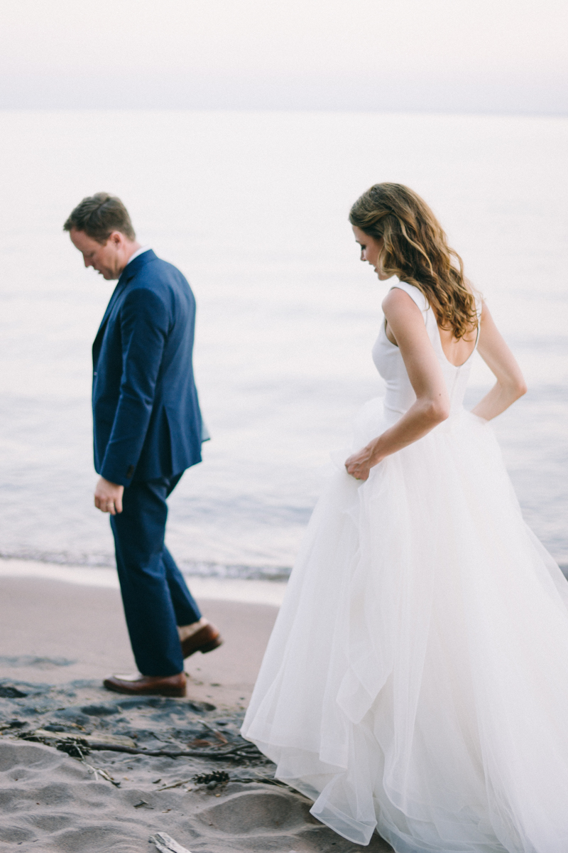 Beach and Forest Island Wedding