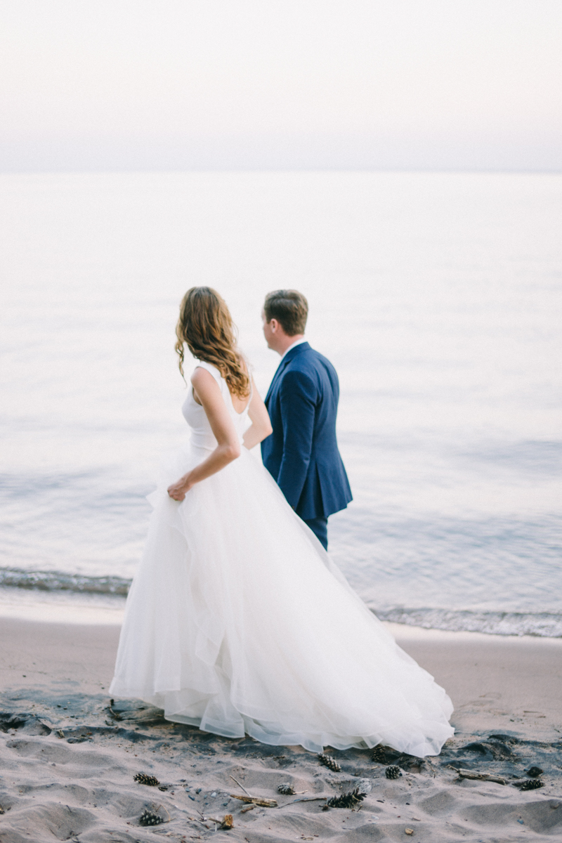 Beach and Forest Island Wedding