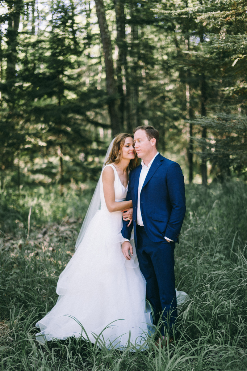 Forest Waterfront Island Wedding 