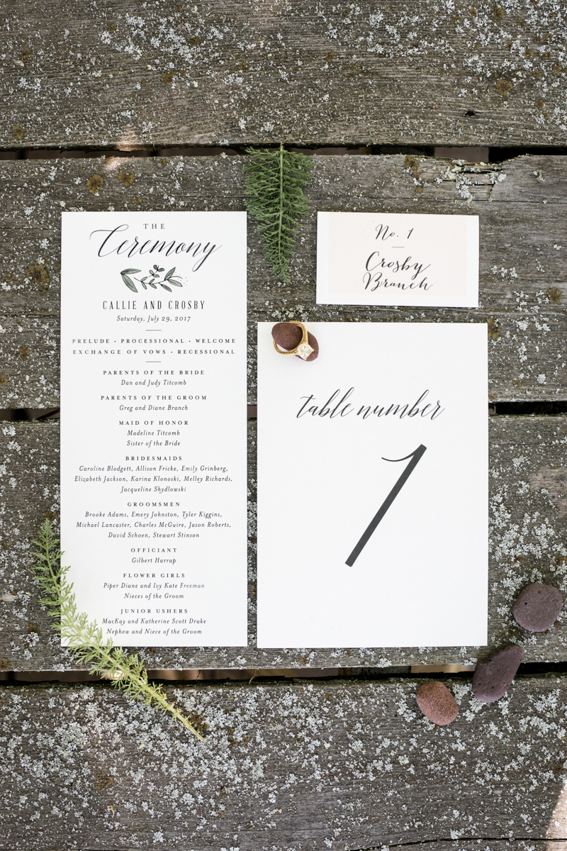 Beach and Forest Island Wedding