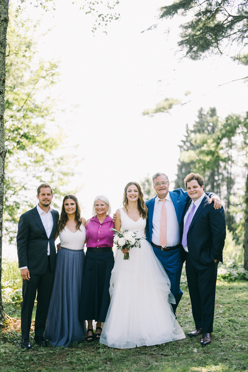 Beach and Forest Island Wedding