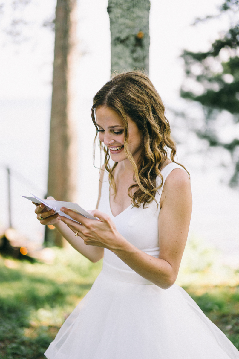 Beach and Forest Island Wedding