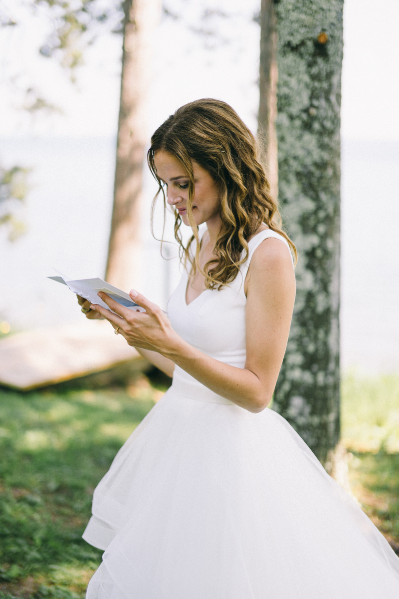 Beach and Forest Island Wedding