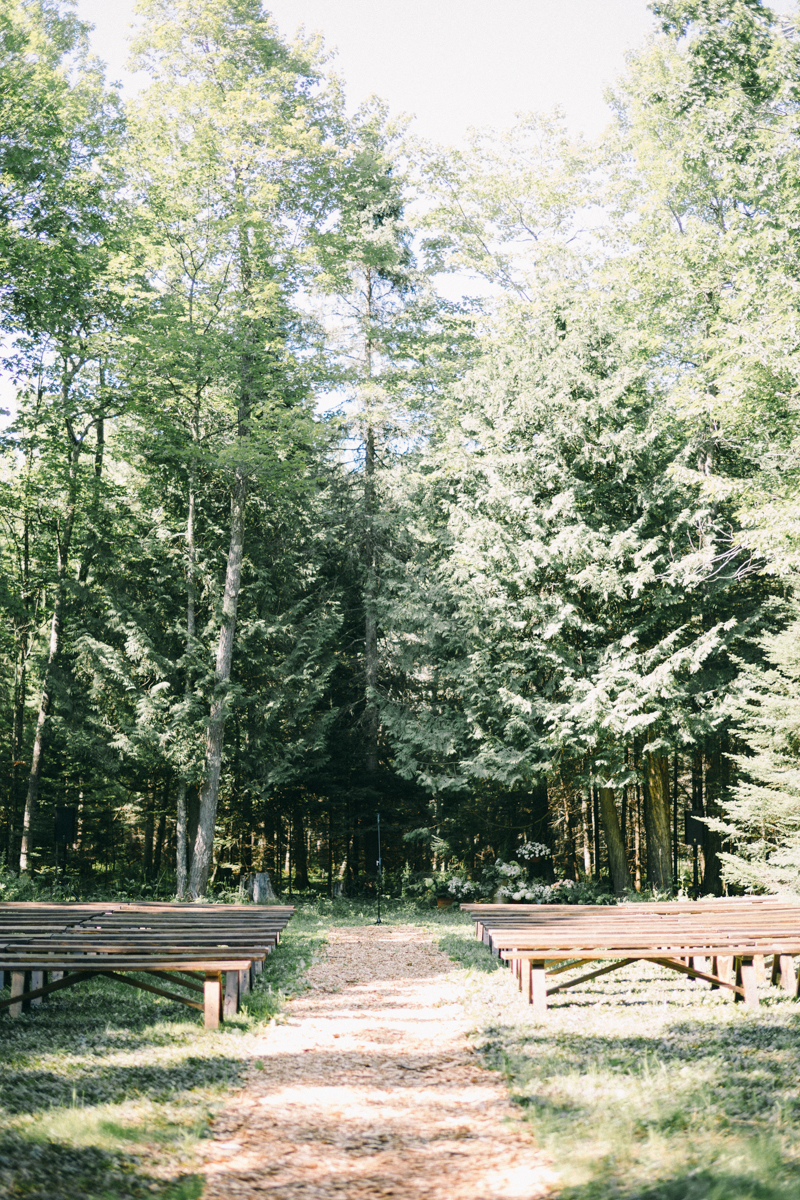 Beach and Forest Island Wedding