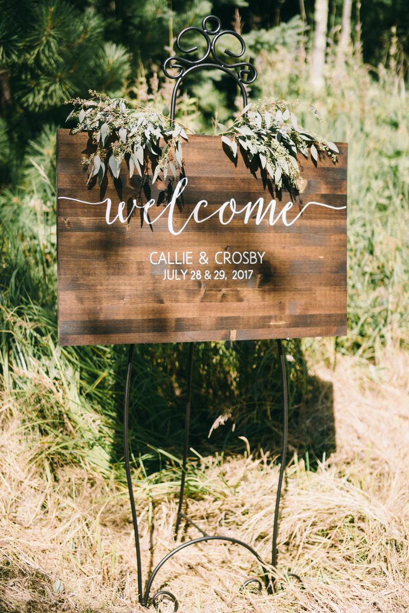 Beach and Forest Island Wedding