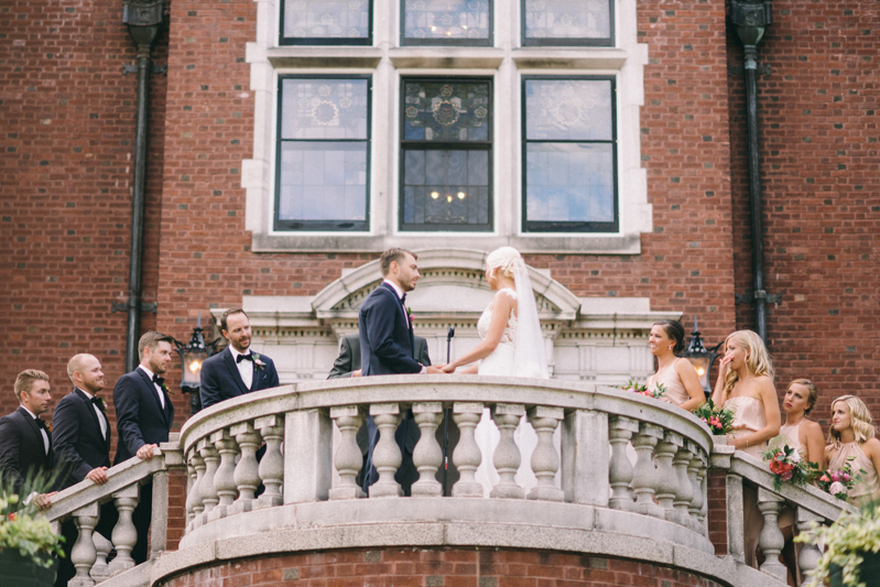 Waterfront private estate mansion wedding