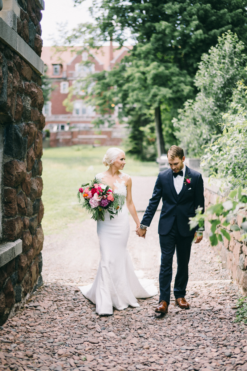 Waterfront private estate mansion wedding