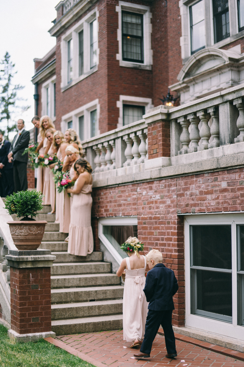 Waterfront private estate mansion wedding