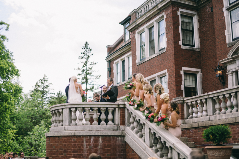 Waterfront private estate mansion wedding