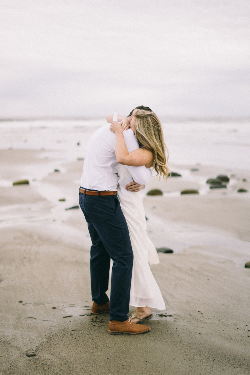 Wedding Vows on Maine Beach