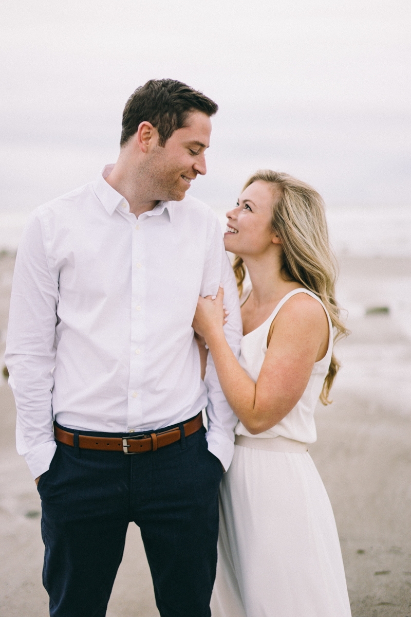 Wedding Vows on Maine Beach