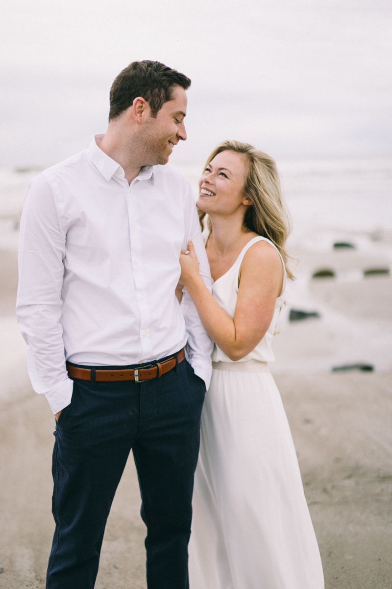 Wedding Vows on Maine Beach