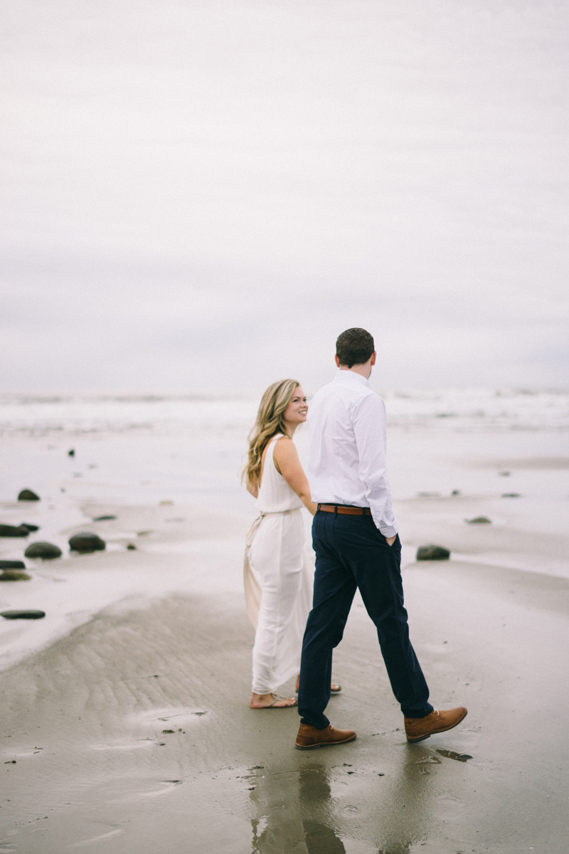 Wedding Vows on Maine Beach