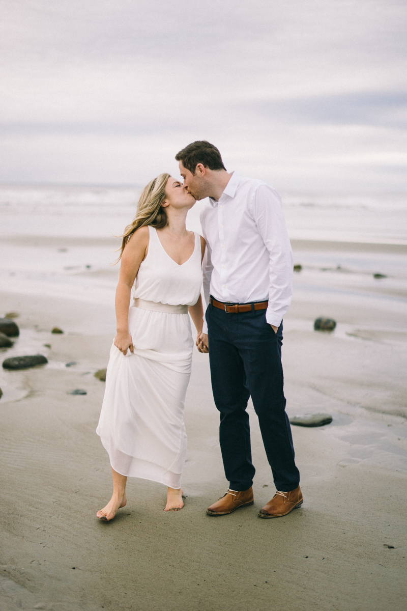 Wedding Vows on Maine Beach