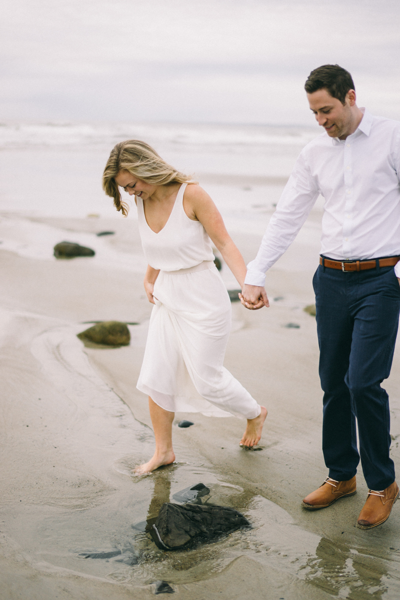 Wedding Vows on Maine Beach