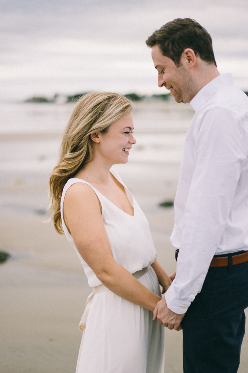 Wedding Vows on Maine Beach