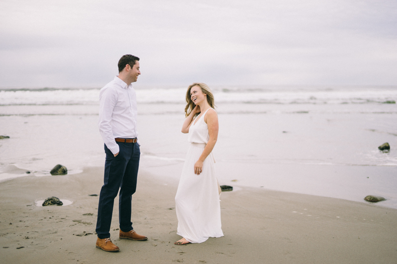 Wedding Vows on Maine Beach