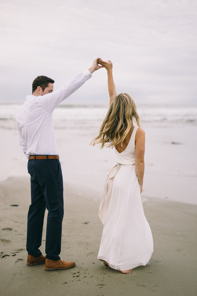 Wedding Vows on Maine Beach