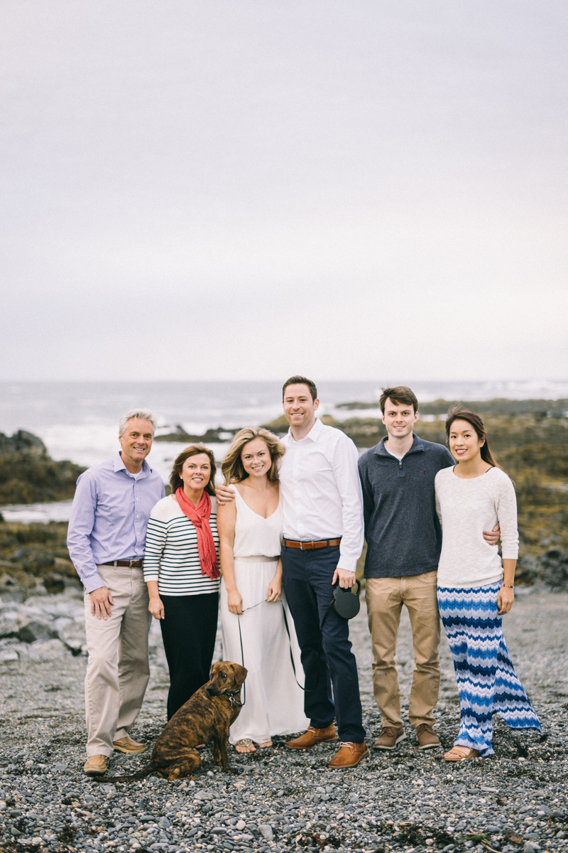 Wedding Vows on Maine Beach