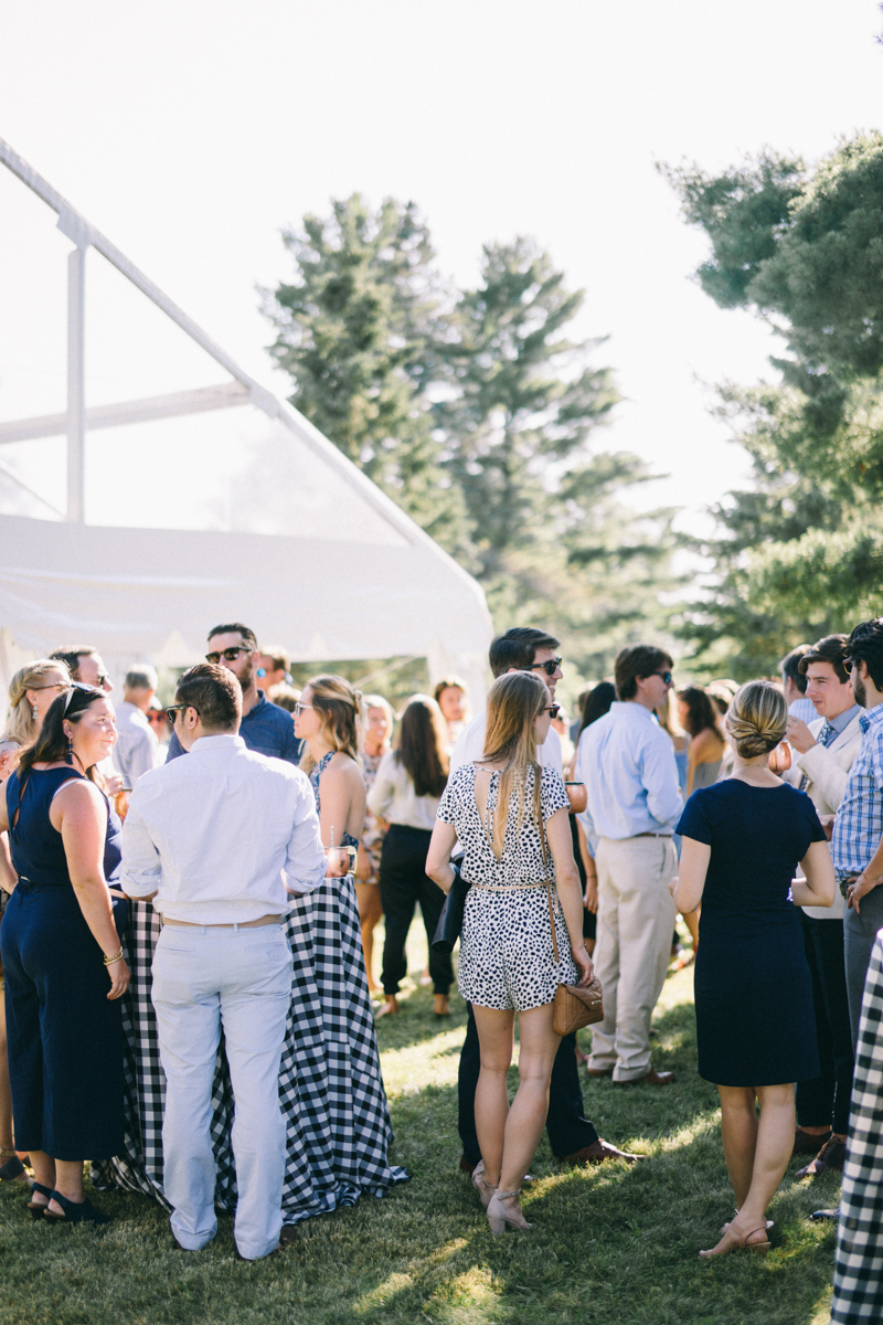 Island Tented Rehearsal Dinner