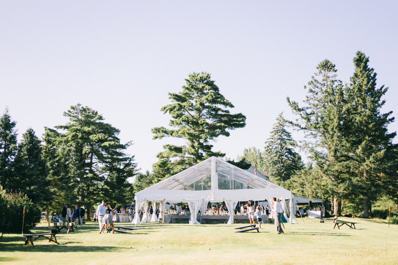 Island Tented Rehearsal Dinner