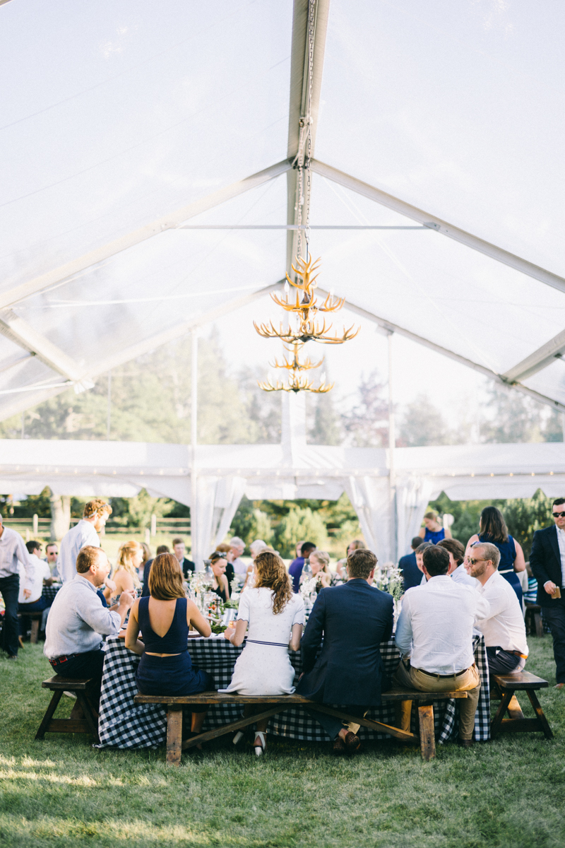 Island Tented Rehearsal Dinner