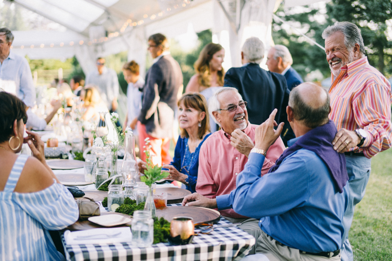 Island Tented Rehearsal Dinner