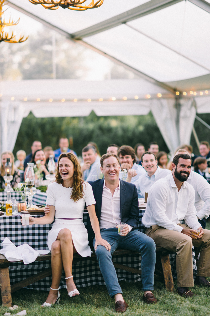 Island Tented Rehearsal Dinner