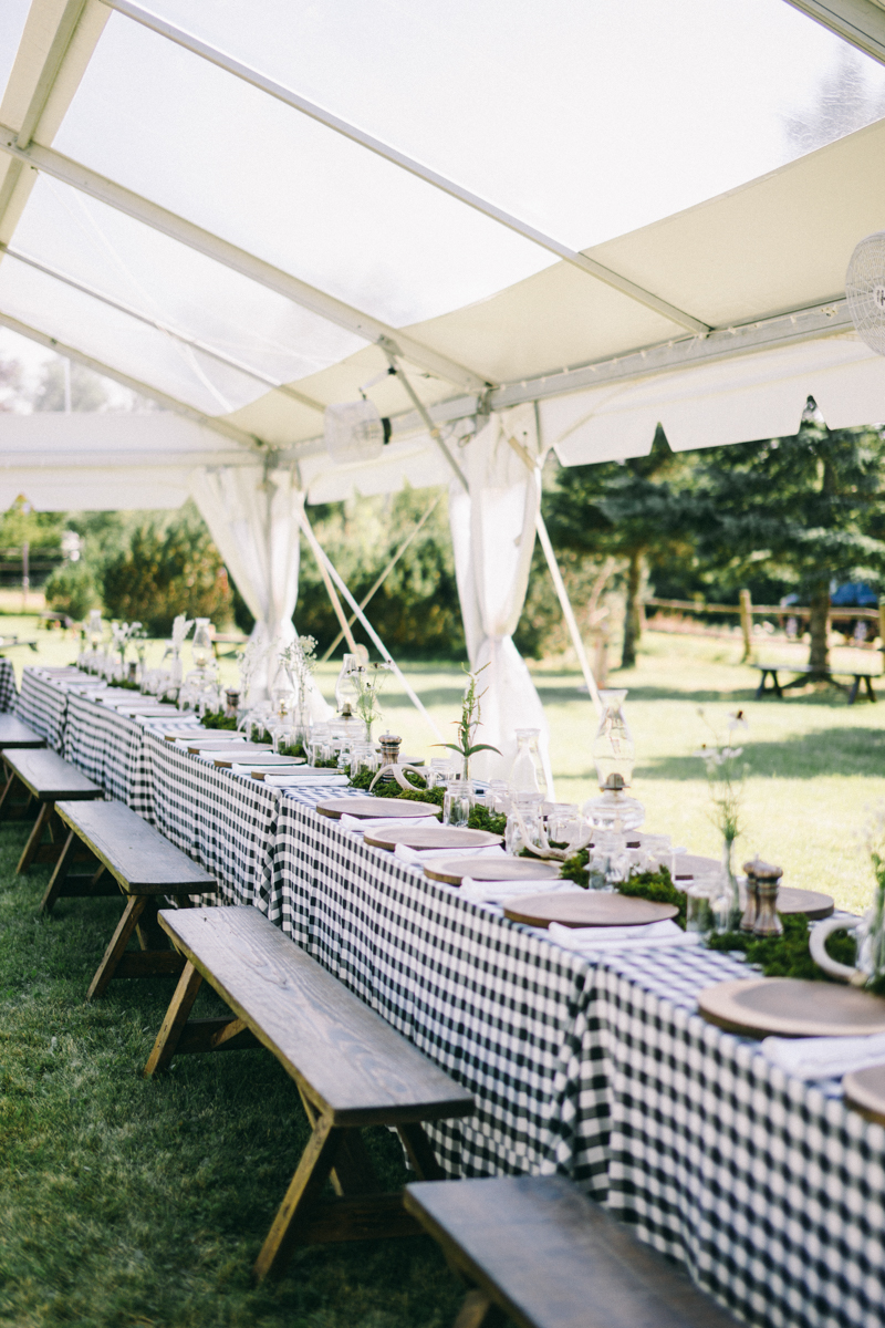 Island Tented Rehearsal Dinner