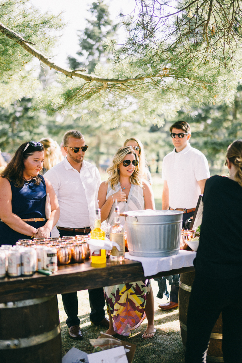 Island Tented Rehearsal Dinner