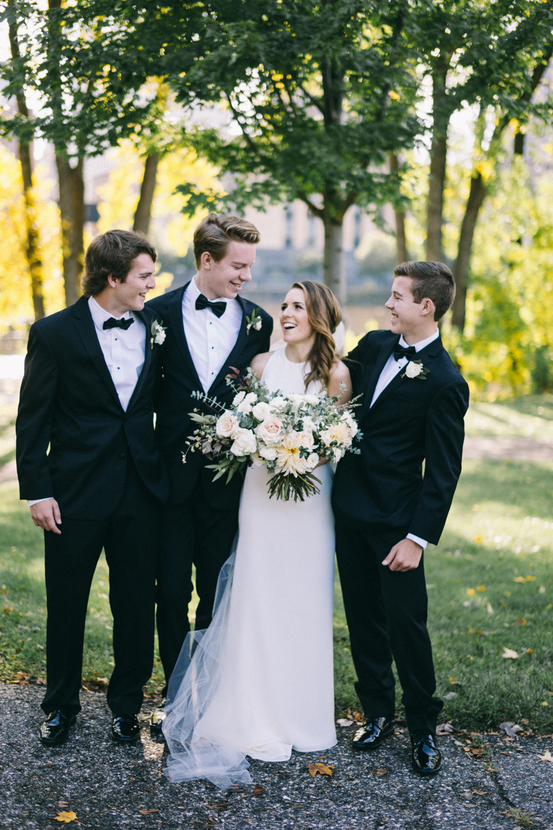 Romantic Fall Fine Art Wedding in Nicollet Island Pavilion Minneapolis