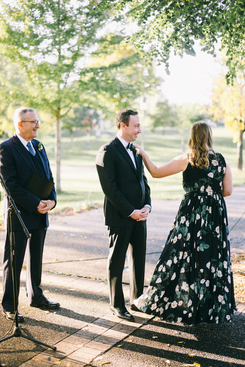 Romantic Fall Fine Art Wedding in Nicollet Island Pavilion Minneapolis