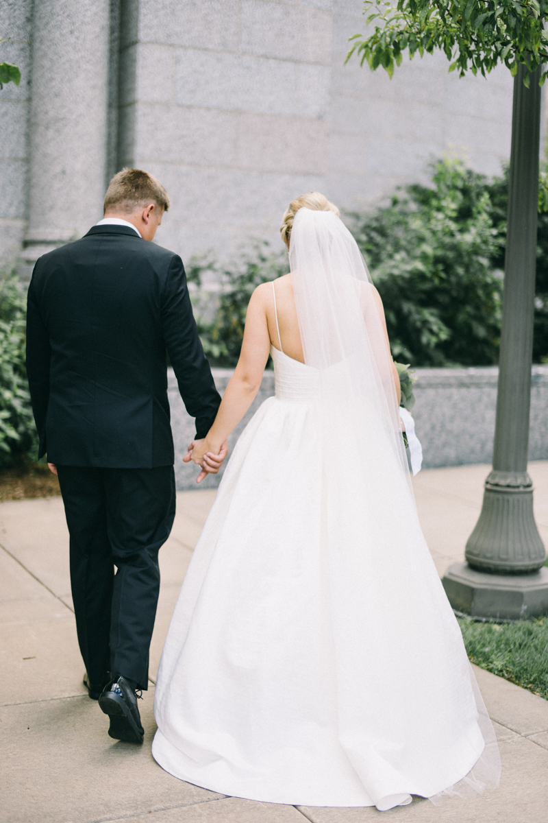 Cathedral of St Paul Summer Wedding photographed by Jaimee Morse Maine Wedding Photographer