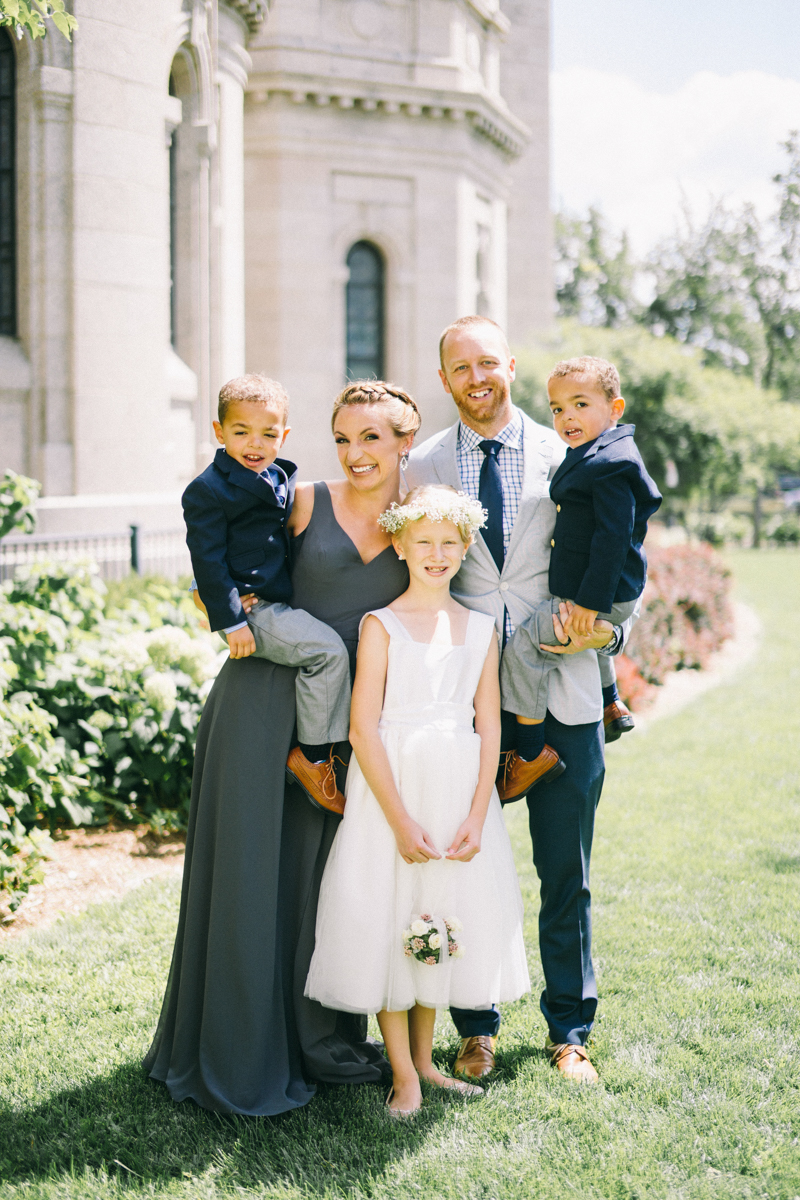 Cathedral of St Paul Summer Wedding photographed by Jaimee Morse Maine Wedding Photographer