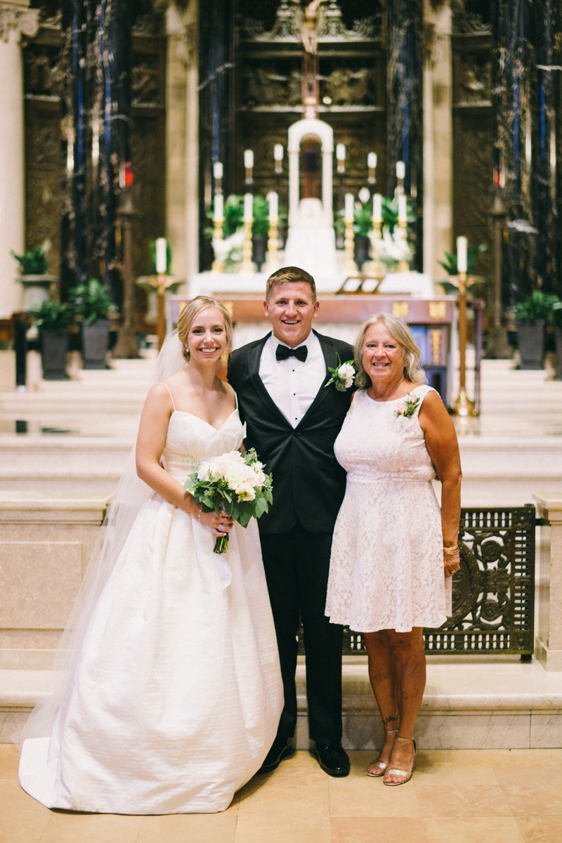 Cathedral of St Paul Summer Wedding photographed by Jaimee Morse Maine Wedding Photographer