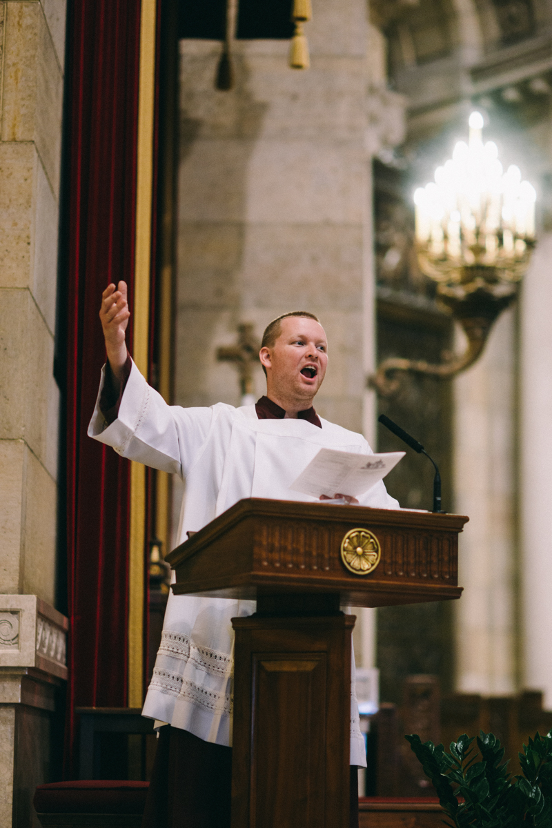 Cathedral of St Paul Summer Wedding photographed by Jaimee Morse Maine Wedding Photographer