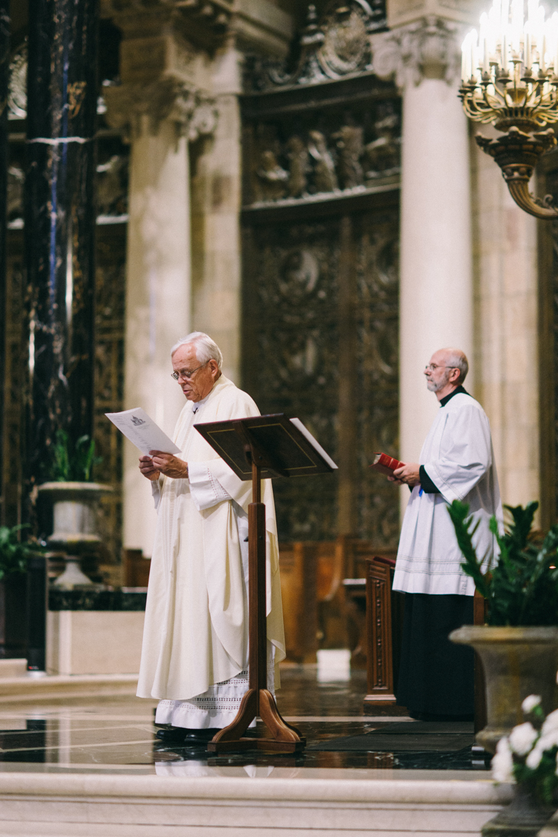 Cathedral of St Paul Summer Wedding photographed by Jaimee Morse Maine Wedding Photographer